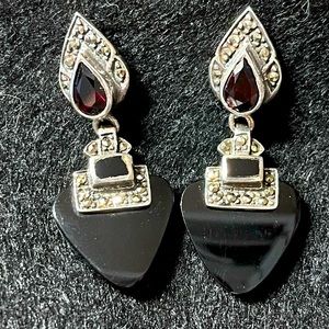 Marcasite earrings